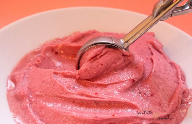 Glace vegan