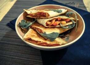 Recette quesadillas vegan