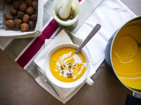 Recette velouté potimarron vegan