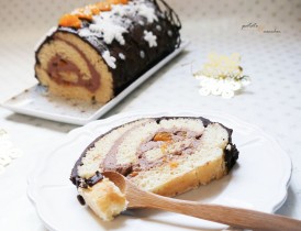 Bûche de noël vegan