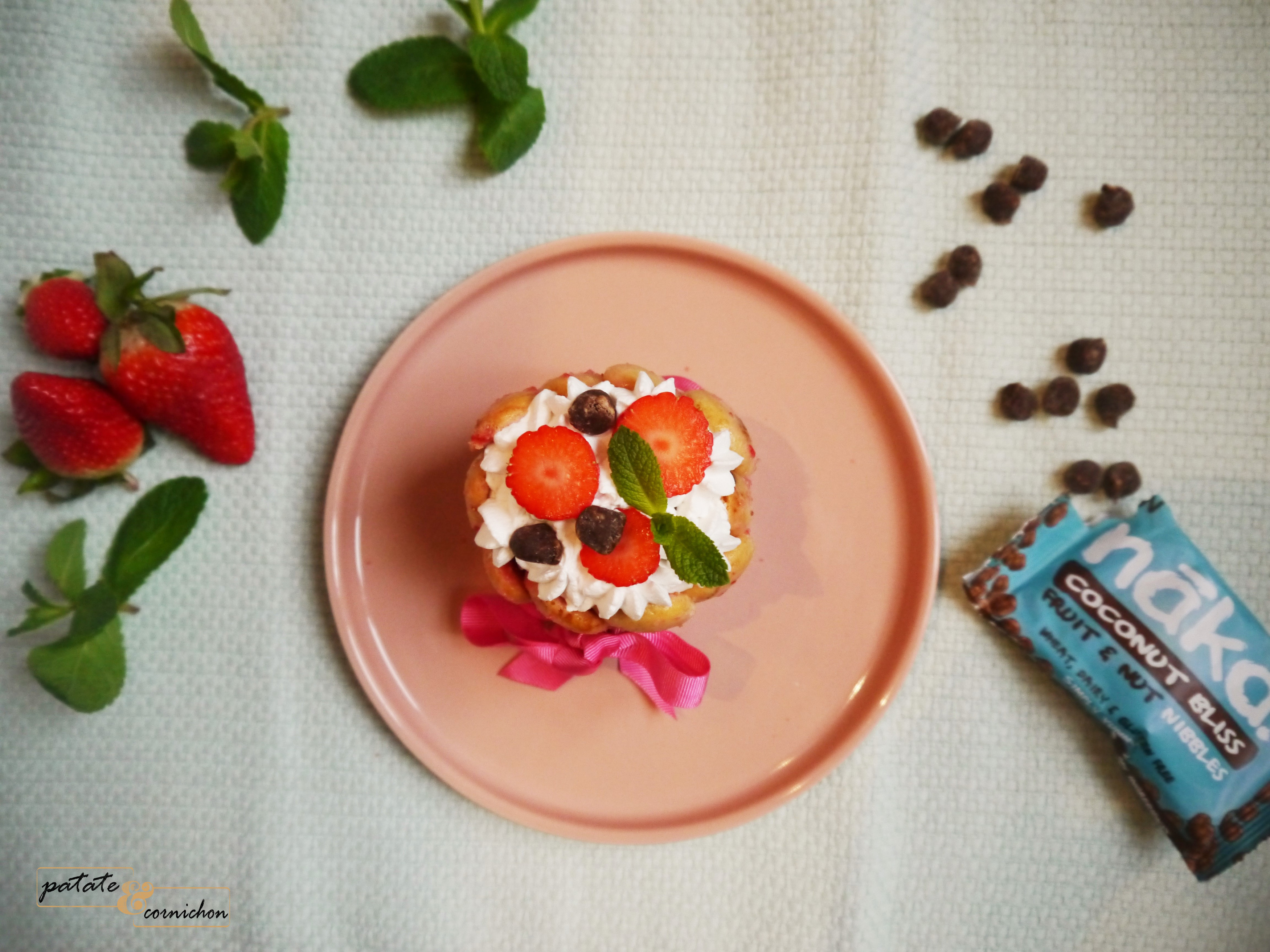 charlotte fraise vegan