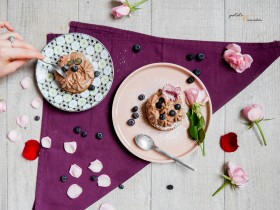 Sablé breton et mousse chocolat