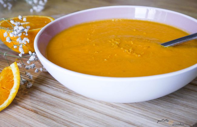Soupe carottes orange
