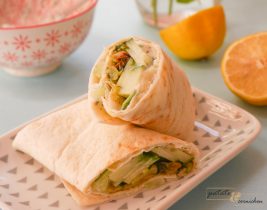 wraps courgettes