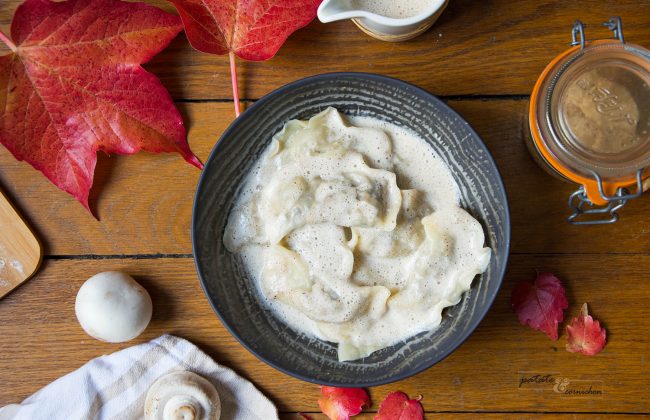ravioles champignons vegan